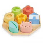 Vormi sorteerija Sensory Activity Tray, 4.5 cm, mitmev&auml;rviline, 7 tk