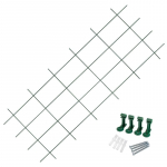 Taimetugi 4IQ Grille, 150 cm x 60 cm, metall, roheline v.