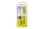 Kruvikeeraja ja otsiku komplekt, magnetilise riidepuuga WMC Tools WMC-5171, H4, 205 mm, 4 - 10 mm, 1/4"