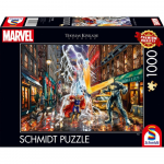 Pusle Schmidt Thomas Kinkade Studios Marvel Thor, 49.3 cm x 69.3 cm, 1000 tk, mitmev&auml;rviline