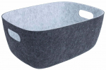 Korv Home4you Lido Pop, vilt, 36 cm x 28 cm