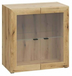 Vitriinkapp System, coast evoke oak v., 35 cm x 64 cm x 64 cm