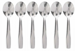 Dessertlusikas Kitchen&GO, roostevaba teras, h&otilde;be v., 6 tk, 14 cm