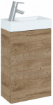 Vannitoakapp valamuga Elita Young Basic, tamm v., 22.5 cm x 40 cm x 68 cm