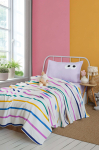 Voodipesukomplekt Mijolnir Single Pique Funny 143EPJ6701, lilac, 50 x 70 cm, 160 x 235 cm, 3 os.