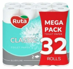 Tualettpaber Ruta Classic, 2 kiht, 32 tk