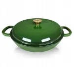 Emailitud malmpott Allesken Rodeluxe, &Oslash;30 cm, 3 l, roheline v.