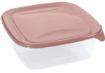 Konteiner toidu jaoks Curver Fresh & Go 0800561W08, 1.7 l, 19.5 cm x 19.5 cm, roosa v.