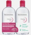 Mitsellaarvesi, komplekt Bioderma Crealine H2O, 1000 ml, 2 tk