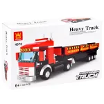 Konstruktor Wange Heavy Truck ZA3843, 323 tk, punane v.