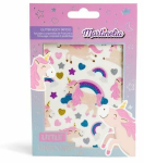 Kosmeetikakomplekt t&uuml;drukutele Martinelia Little Unicorn Glitter Tattoos