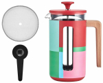 Kohvikann French Press La Cafetiere Pisa Utopian Lines, 1 l, mitmev&auml;rviline