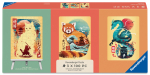 Pusle 3in1 Ravensburger Ukiyo-E Cat Warrior Red Panda and Dragon & Easel Set, 17 cm x 12 cm, 300 tk, mitmev&auml;rviline