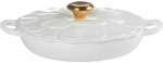 Emailitud malmpott Le Creuset Gourmet Profitopf Blume, &Oslash;26 cm, 2.2 l, valge v.