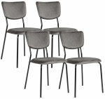 Toolide komplekt ModernHome KJC-4-DG, matt, hall v., 53 cm x 46 cm x 83 cm, 4 tk