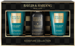Kehapesu komplekt Baylis & Harding Luxury Mini Trio Black Pepper & Ginseng, 200 ml, 3 tk