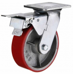 Ratas Haushalt D100, &Oslash; 10 cm, punane