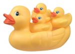 M&auml;nguloom Playgro Duck Family 0187479, kollane, 4 tk