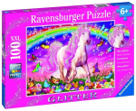 Pusle Ravensburger Glitter, 100 tk