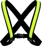 Helkur Easypix LED StreetGlow, must v./kollane v.