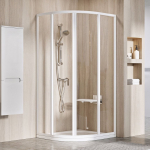 Du&scaron;ikabiin Ravak SuperNOVA SKCP4-90 195, pool&uuml;mar, aluseta, 90 cm x 0.3 cm x 195 cm