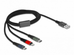 Kaabel Delock 3 In 1 USB, 1 m, mitmev&auml;rviline