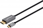 Kaabel IC Intracom USB-C - DisplayPort 8K@60Hz 354844 USB-C, Displayport, 2 m, must v.