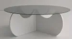 Kohvilaud Kalune Design Himalayas, valge v., 90 cm x 90 cm x 30 cm