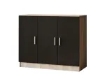 Kummut Kalune Design Vario E, pruun v./must v., 73.8 cm x 89.1 cm x 38.1 cm