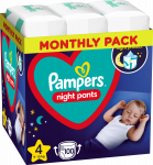 &Uuml;le&ouml;&ouml; m&auml;hkmed Pampers Night Pants, 4 suurus, 9 - 15 kg, 100 tk