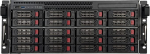 Serveri korpus SilverStone RM43-320-RS, hall v.