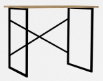 Kirjutuslaud Kalune Design Addis 495SSE1515, 90 cm x 56 cm, 76 cm, tamm v./must v.