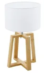 Laualambid Eglo Chietino, E27, 60W, valge v./pruun v.