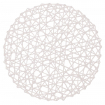 Lauamatt Splendid Carta, 38 cm x 38 cm x 38 cm, Valge