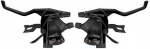 K&auml;iguvahetuse nupp SunRace Trigger Shift Left STM503, alumiinium, must v.