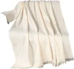 Voodikate Mijolnir Alinda 194DCH1942, kreemjasvalge, 170 cm x 300 cm
