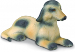 M&auml;ngukujuke Collecta Afghan Hound Puppy 88174, 5.5 cm, pruun v./hall v.