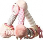 Arendav m&auml;ng BabyOno Pyramid, 22 cm, roosa v.