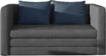 Diivan Neva Soro 93, Soro 76, sinine v./tumehall v., 70 x 132 cm x 65 cm