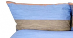 Padjap&uuml;&uuml;r Rustilė The Beach 1237, sinine/pruun, 40 cm x 60 cm