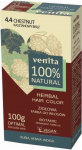 V&auml;rviline puuder Venita Herbal Hair Color, kastanipruun v., 4.4, 100 ml