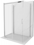 Du&scaron;ikabiin Mexen Omega 825-120-100-01-00-3S, 3-seinaline, ristk&uuml;lik, aluseta, 100 cm x 120 cm x 190 cm
