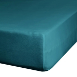 Voodilina Design 91 Jersey D91, t&uuml;rkiissinine v., 160 x 200 cm, kummiga
