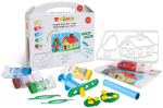 Plastiliini komplekt, koos tarvikutega Primo House, mitmev&auml;rviline
