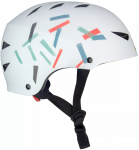 Rulluisutaja kiiver Nijdam High Topper, L, sinine/valge/must
