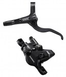 Pidur Shimano BL-MT401, metall, must v.