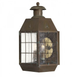 &Otilde;ue seinavalgusti Quintiesse Nantucket, 60W, E27, IP44, messing v., 16.7 cm x 42.6 cm