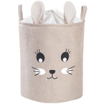 Pesukorv Sipo Premium Rabbit, 63 l, beež v., 40 cm x 40 cm