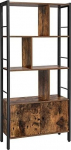 P&otilde;randariiul Vasagle, pruun v./must v., 154.5 cm x 74 cm x 30 cm