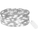 J&otilde;ulutuled Springos CL4100, 2 m, k&uuml;lm valge v., 20 LED, L&auml;bipaistev v.